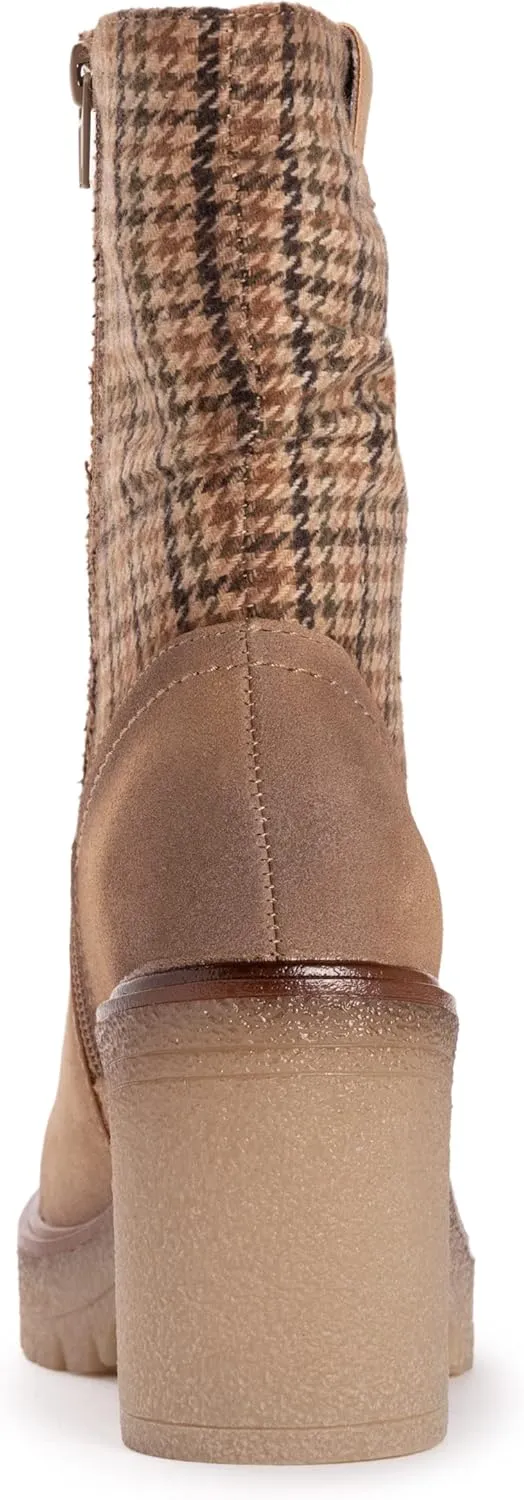 MUK LUKS Women's Riser Pop Boots