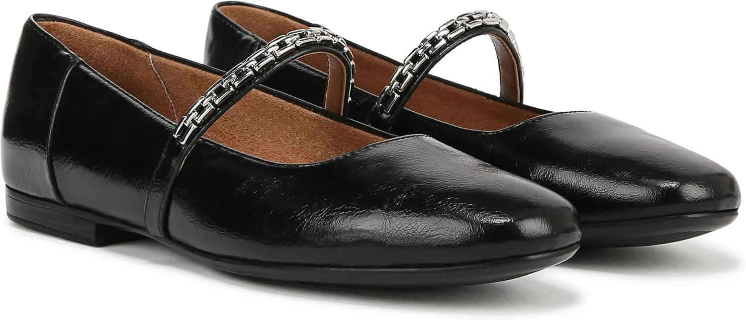 Naturalizer Women's Kelly-Chain Mary Jane Flat