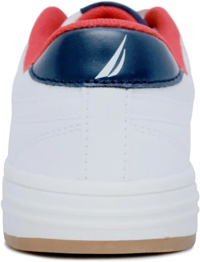 Nautica Kids Boys Lace-Up Fashion Sneakers Low-Top Dress Shoes for Youth - (Big Kid/Little Kid)
