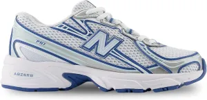 New Balance 740 Big Kids Shoes (Ice Blue Silver, 4.5)