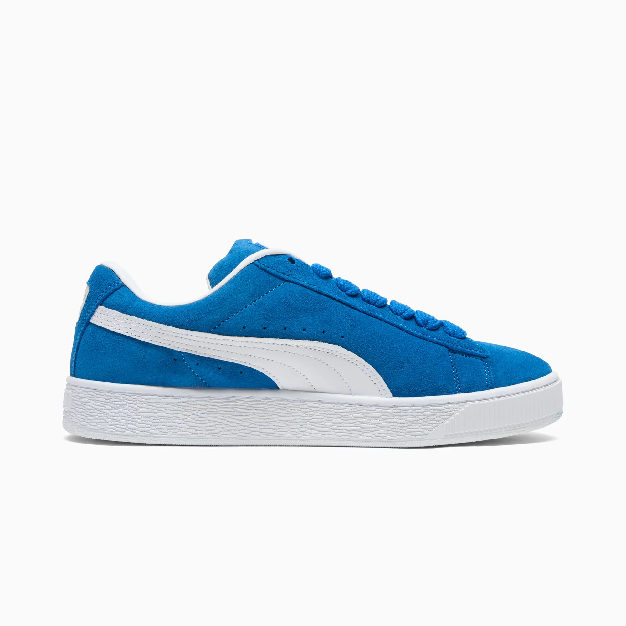 NEW Men's PUMA XL Team Royal White SUEDE Shoes AUTHENTIC IN BOX