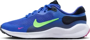 NIKE Boy's Sneaker Low, Lt Ultramarine Lime Blast Dark Obsidian, 36 EU