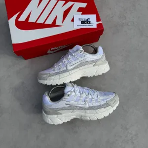 NIKE P-6000 WHITE SAIL VAST GREY