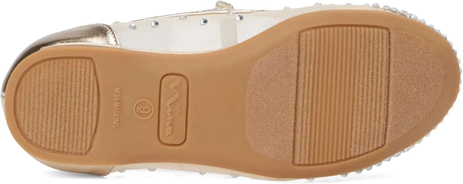 NINA Girl's Kira (Toddler/Little Big Kid) Ballet Flat