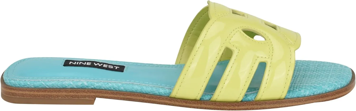 Nine West Women's Geena Flat Sandal