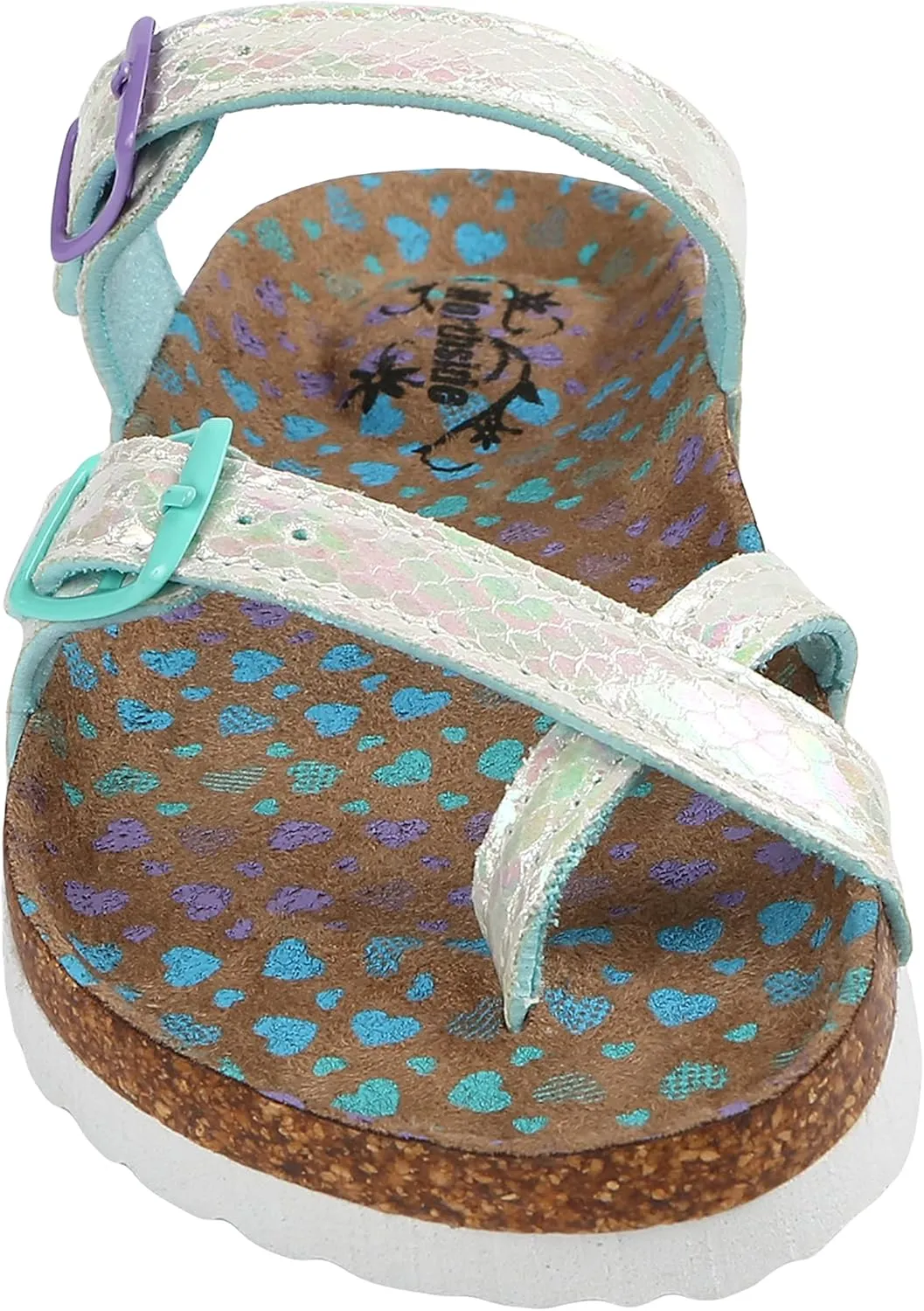 Northside Girl's Anya Open Toe Cork Sandal Slide