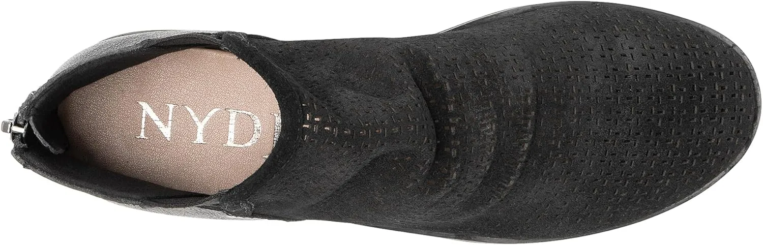 NYDJ Women's Concetta Perforated Suede Ankle Boot