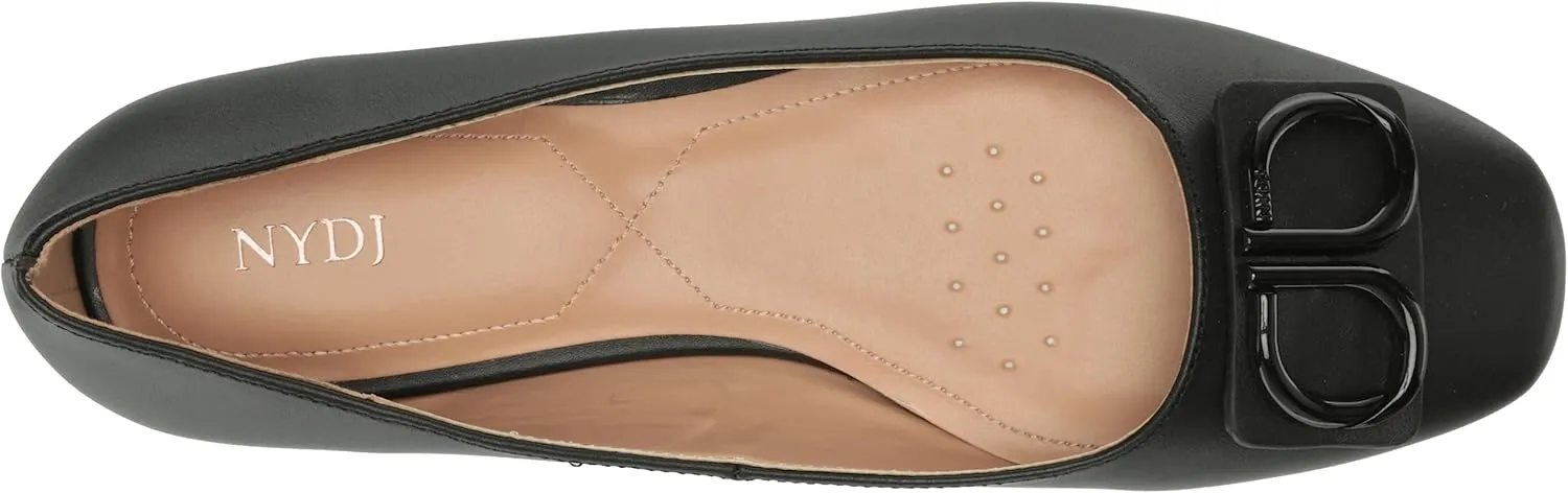 NYDJ Women's Faiza Nappa Ballet Flat