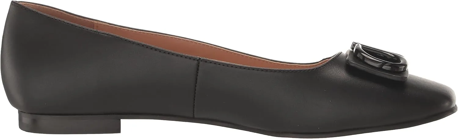 NYDJ Women's Faiza Nappa Ballet Flat