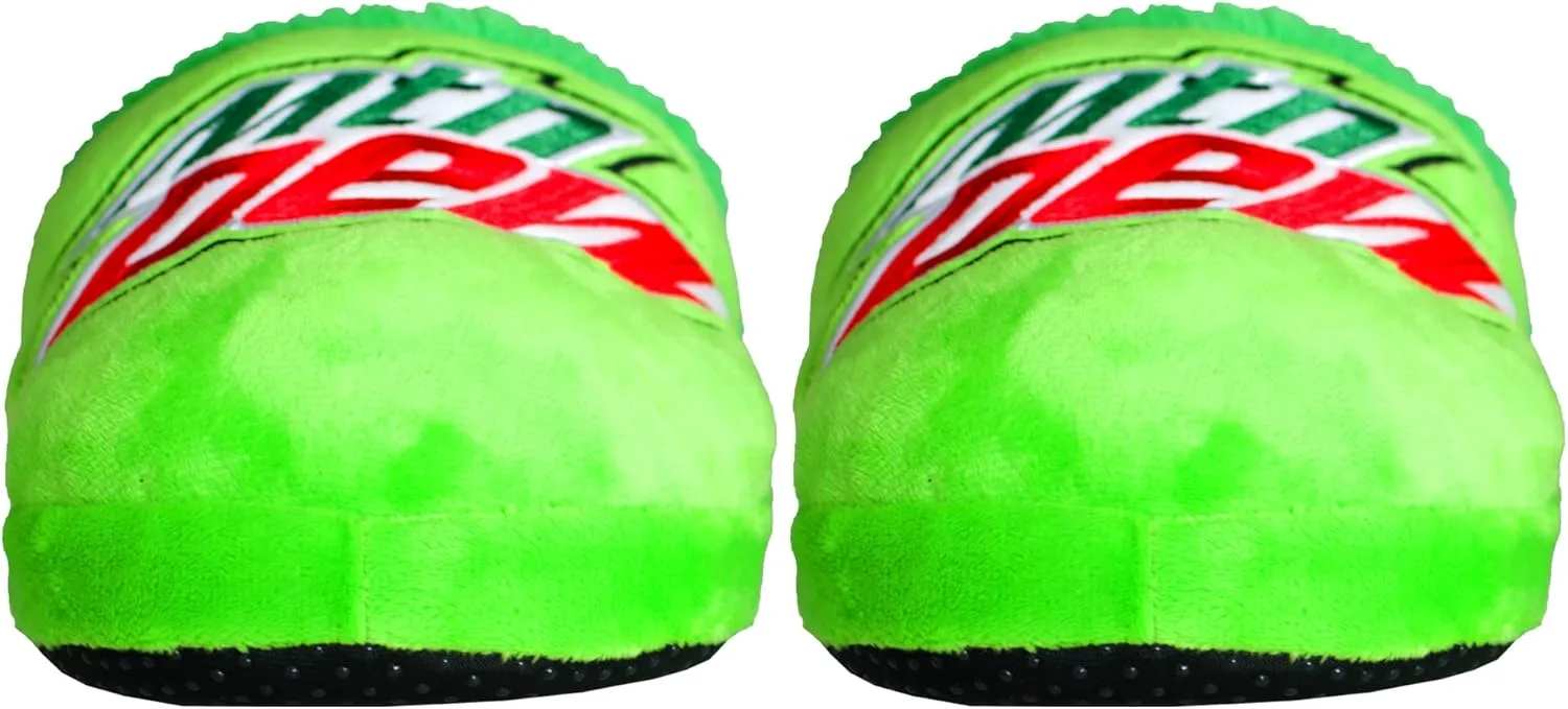 Odd Sox, Pepsi, Mt. Dew Sodas, Fun Fuzzy Novelty Slippers