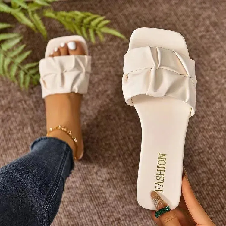 Open Toe Flats Sandals