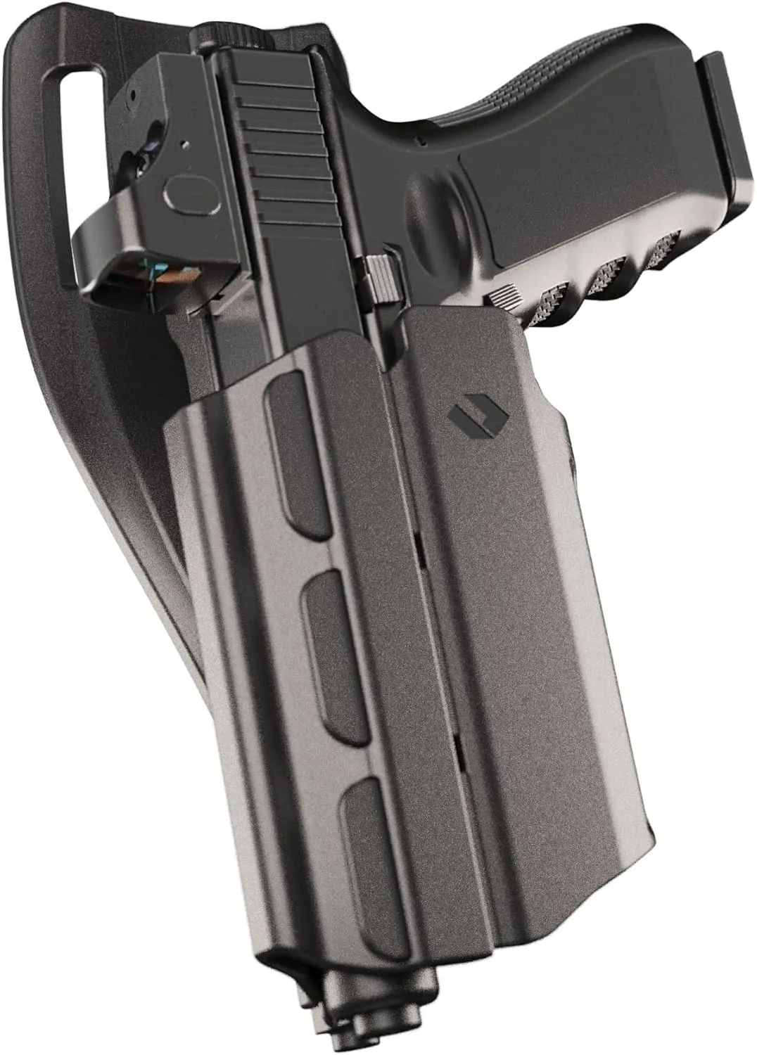 Orpaz T40 Adjustable and Modular S&W M&P Holster Compatible with OWB S&W M&P 2.0 9mm Holder with Light/Laser/Sight/Optics - Will Secure Your Handgun with a Tactical Appearance
