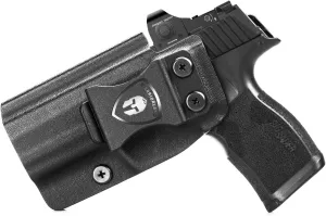 P365 X Macro Holster IWB Kydex Holster Optics Cut Fit: Sig Sauer P365-XMACRO, Inside Waistband Appendix Carry Holster Sig P365 X Macro, Adj. Retention & Cant, Right Hand/Left Hand Optional