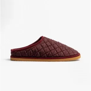 Padders THETIS Womens (EE Fit) Mule Slippers Bordo