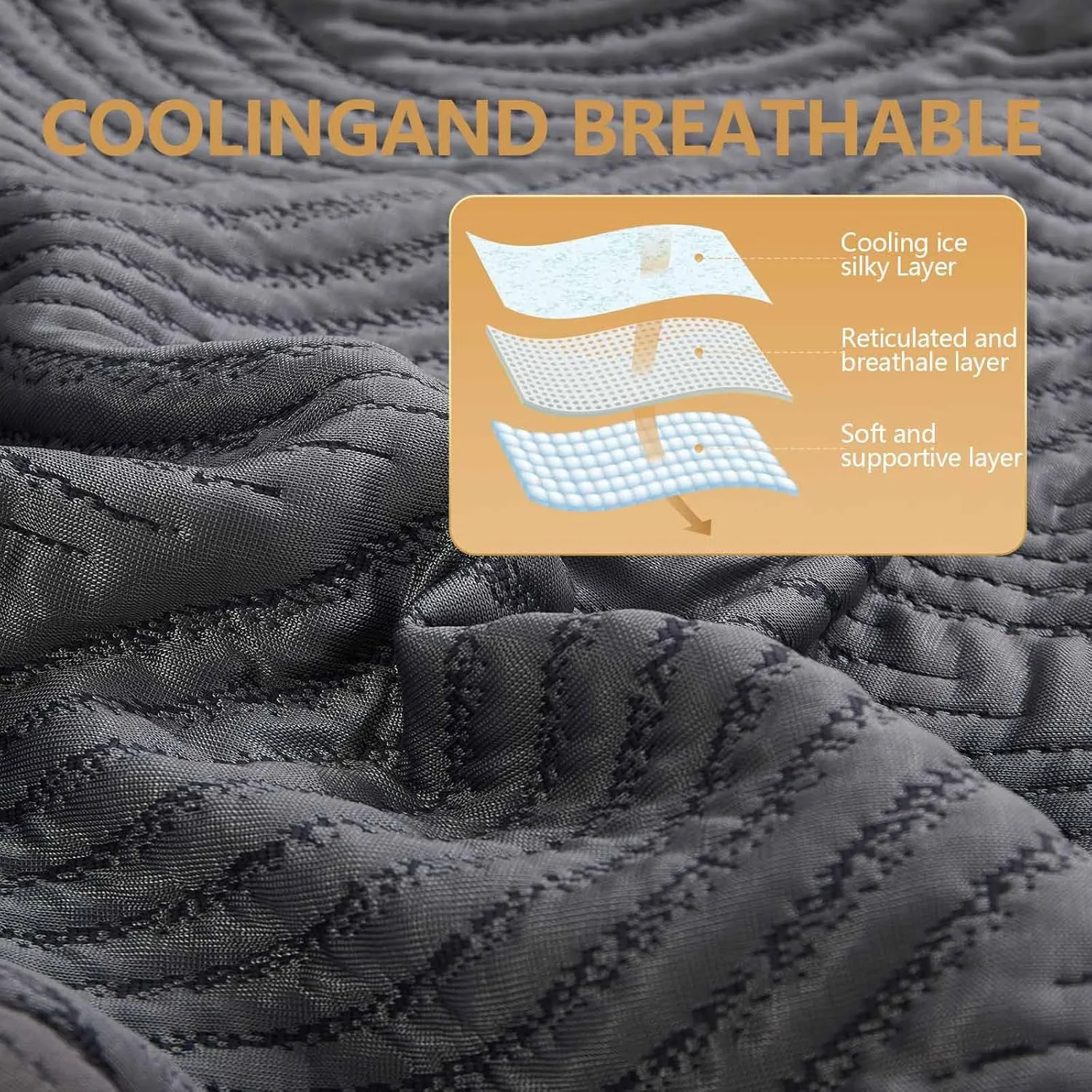 Pillows Queen Size Set of 2 Cooling Memory Foam Pillows for Sleeping Adjustable Medium Firm Back and Side Sleeper