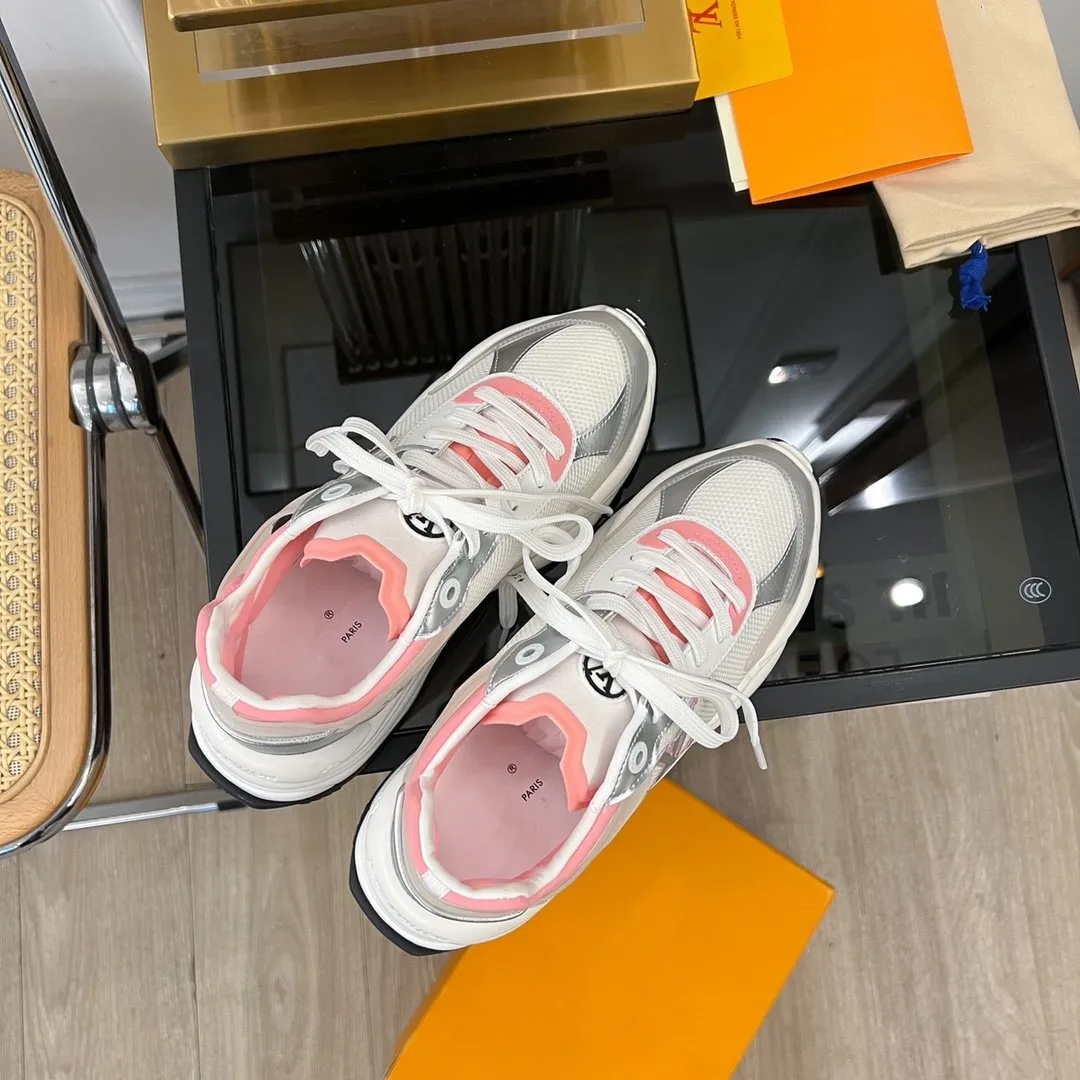 PINK Instant access Vuitton SNEAKER RUN Louis 55 All-in-one collection