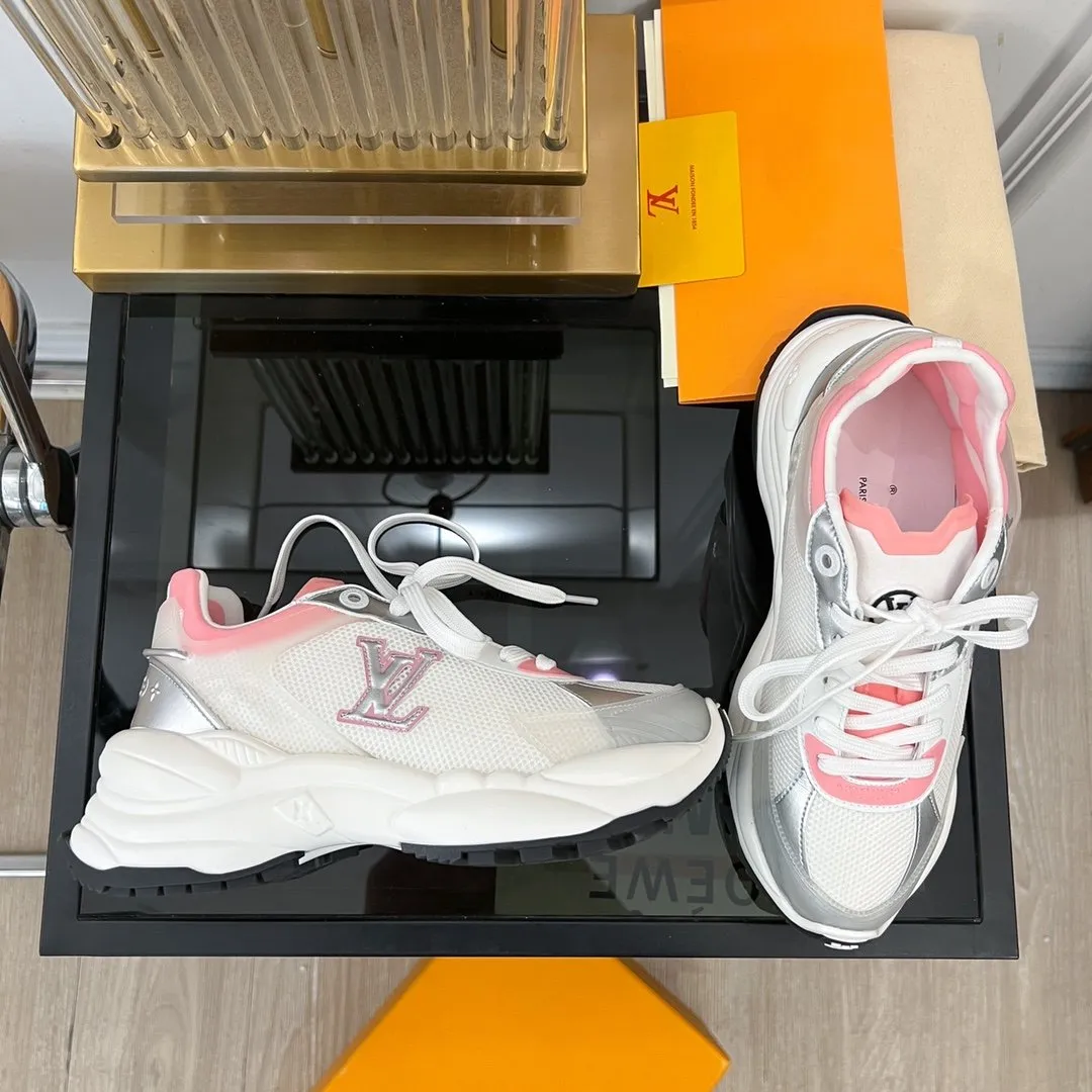 PINK Instant access Vuitton SNEAKER RUN Louis 55 All-in-one collection