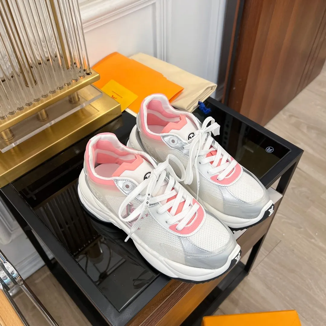 PINK Instant access Vuitton SNEAKER RUN Louis 55 All-in-one collection