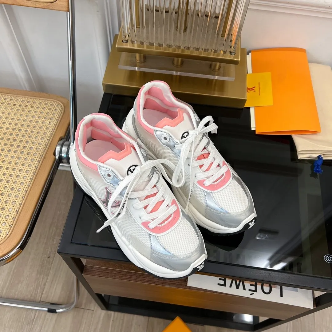 PINK Instant access Vuitton SNEAKER RUN Louis 55 All-in-one collection