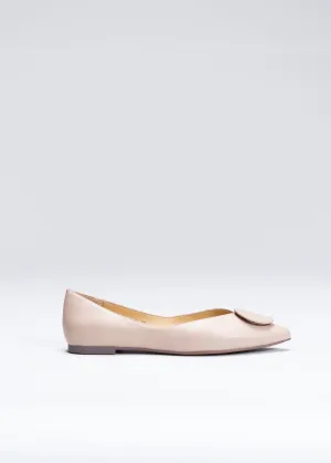 PORTLAND - BALLERINA NUDE IN NAPPA 