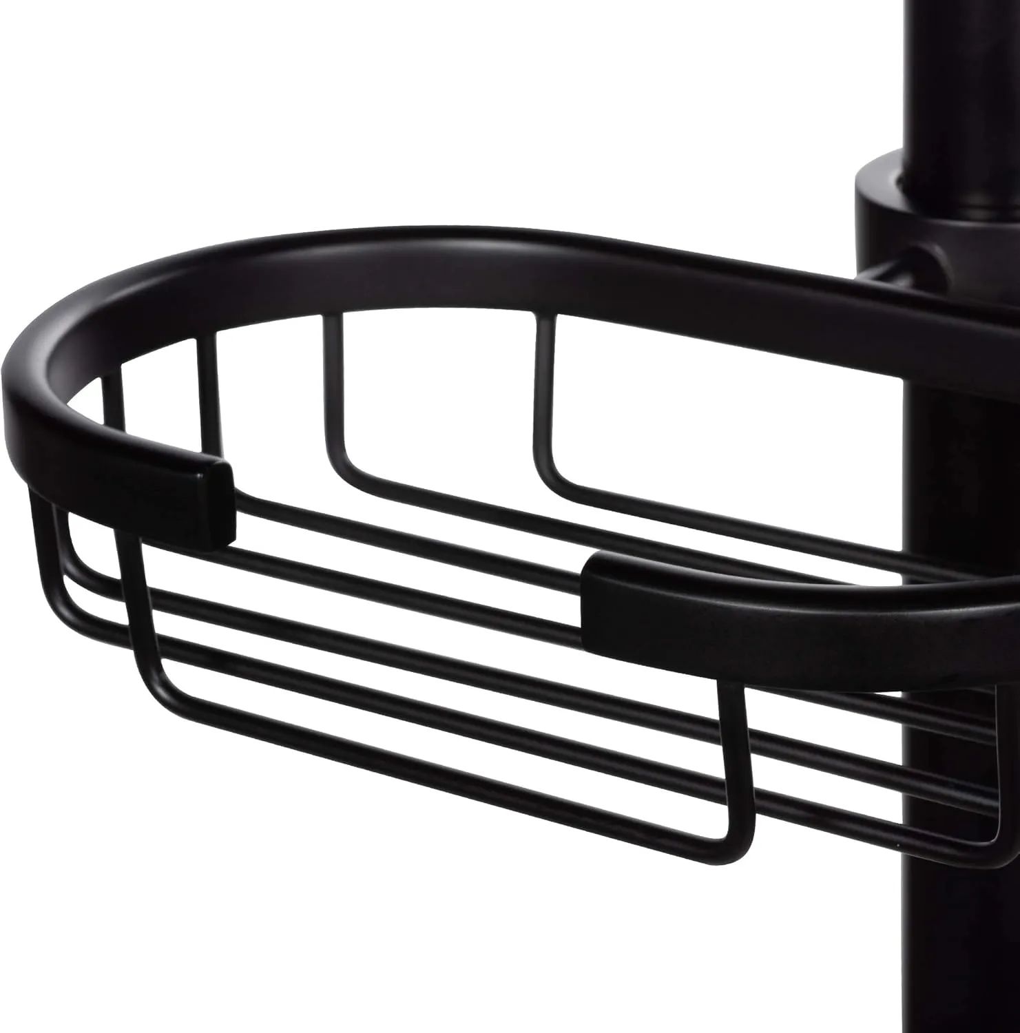 PULSE ShowerSpas 1011-lll-MB Kauai III Shower System, with 8" Rain Showerhead, 5-Function Hand Shower, Adjustable Slide Bar and Soap Dish, Matte Black Finish