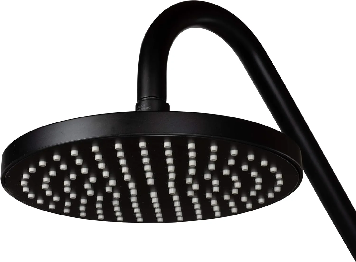 PULSE ShowerSpas 1011-lll-MB Kauai III Shower System, with 8" Rain Showerhead, 5-Function Hand Shower, Adjustable Slide Bar and Soap Dish, Matte Black Finish
