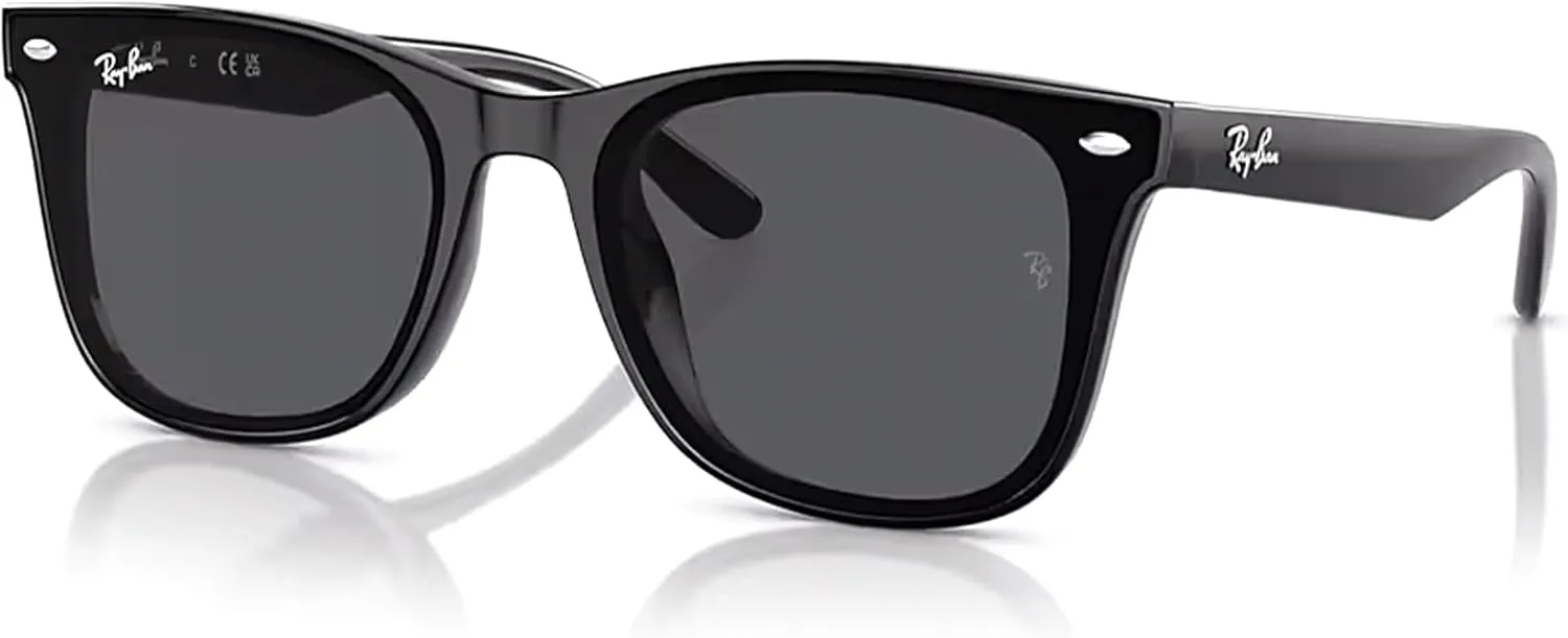 Ray-Ban RB4420 Square Sunglasses for Men for Women   BUNDLE With Designer iWear Complimentary Eyewear Kit