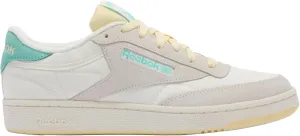 Reebok(リーボック) Women's Sneaker, Chalk/Yellow, 28.5 cm