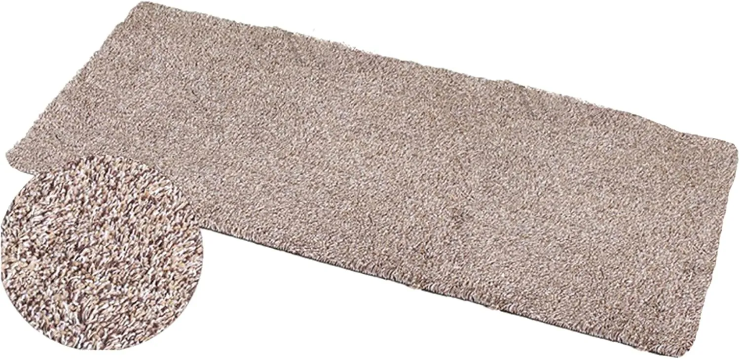 Runner Water Absorbing Non Slip Floor Door Mat (24" X 60")- Tan