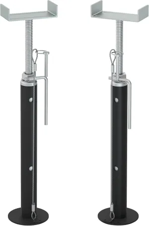 RV Slide Out Support Jacks, 15"-37" Heavy Duty Slide Out Stabilizers for RV, Camper, Travel Trailer, Supports Up to 5,000 lbs Each, 2Pcs