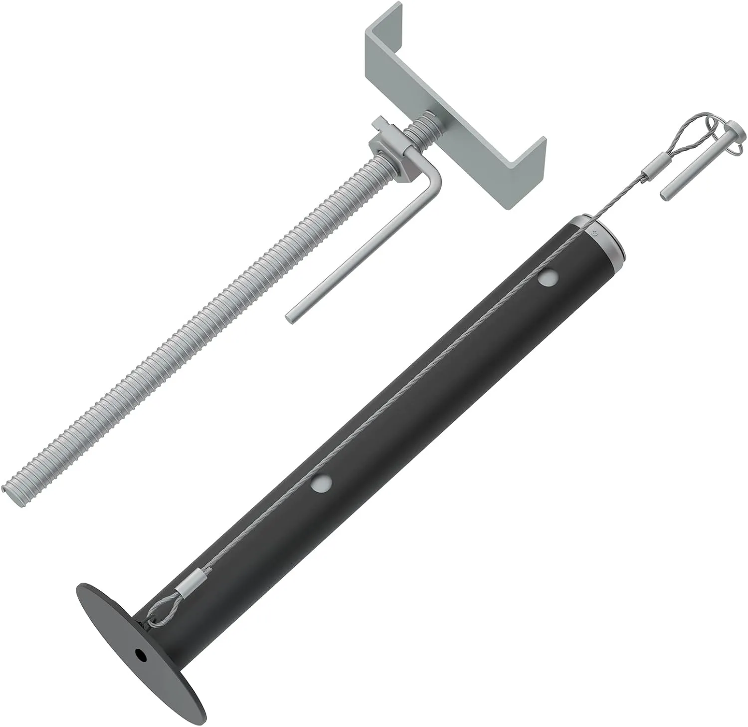 RV Slide Out Support Jacks, 15"-37" Heavy Duty Slide Out Stabilizers for RV, Camper, Travel Trailer, Supports Up to 5,000 lbs Each, 2Pcs