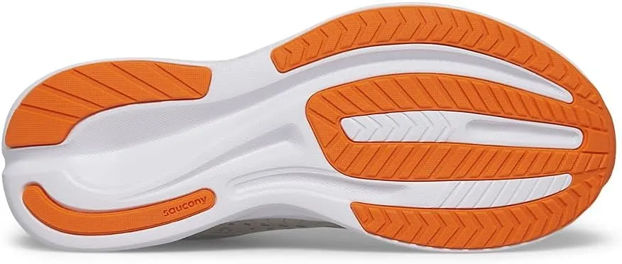 Saucony Ride Kidz Sneaker, Grey/Blue/Citron, 3 US Unisex Big Kid