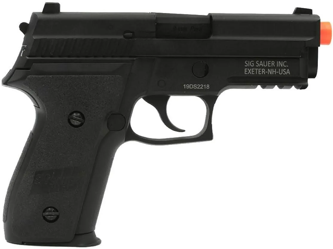 Sig Sauer ProForce P229 6mm BB Caliber 23 Round Metal Slide Green Gas Power System Airsoft Pistol with White Dot Sight