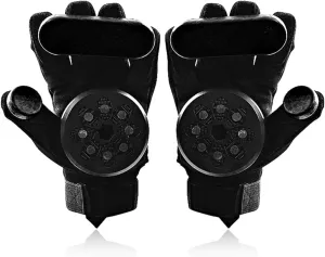 Skateboard Gloves with 2 Set Spark Pucks, Longboard Downhill Slide Gloves CBST04