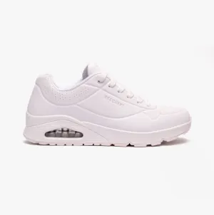Skechers 52458/W UNO-STAND ON AIR Mens Trainers White