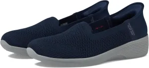 Skechers Modern Comfort Women's Women's Arya-Sweet Voice Hands Free Slip-Ins Loafer Flat, Navy, 5