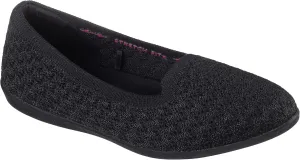 Skechers Modern Comfort Women's Women's Cleo Walk-Memorable Move Ballet Flat, Black, 5