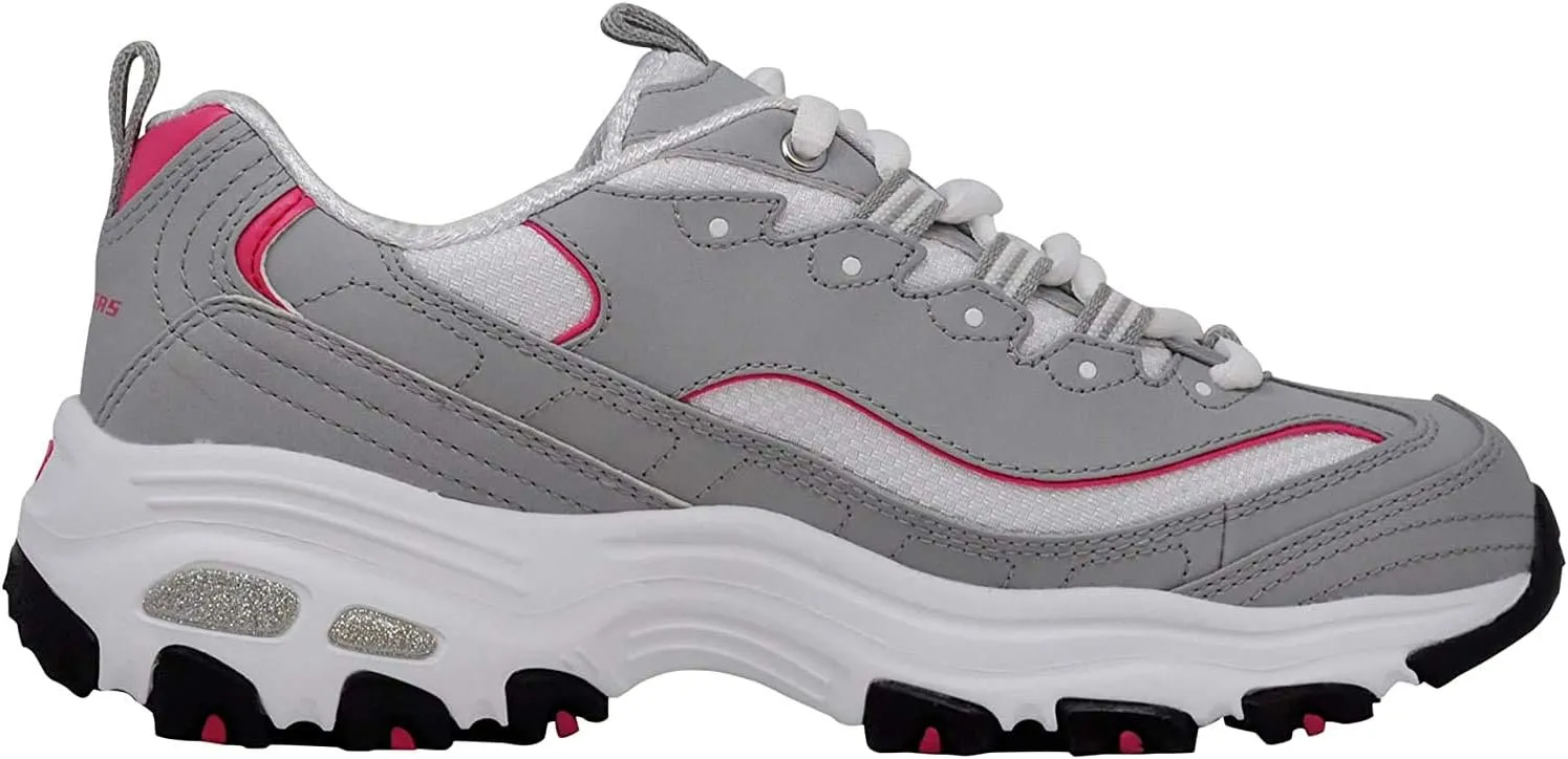 Skechers Sport Women's D'Lites Original Non-Memory Foam Lace-Up Sneaker