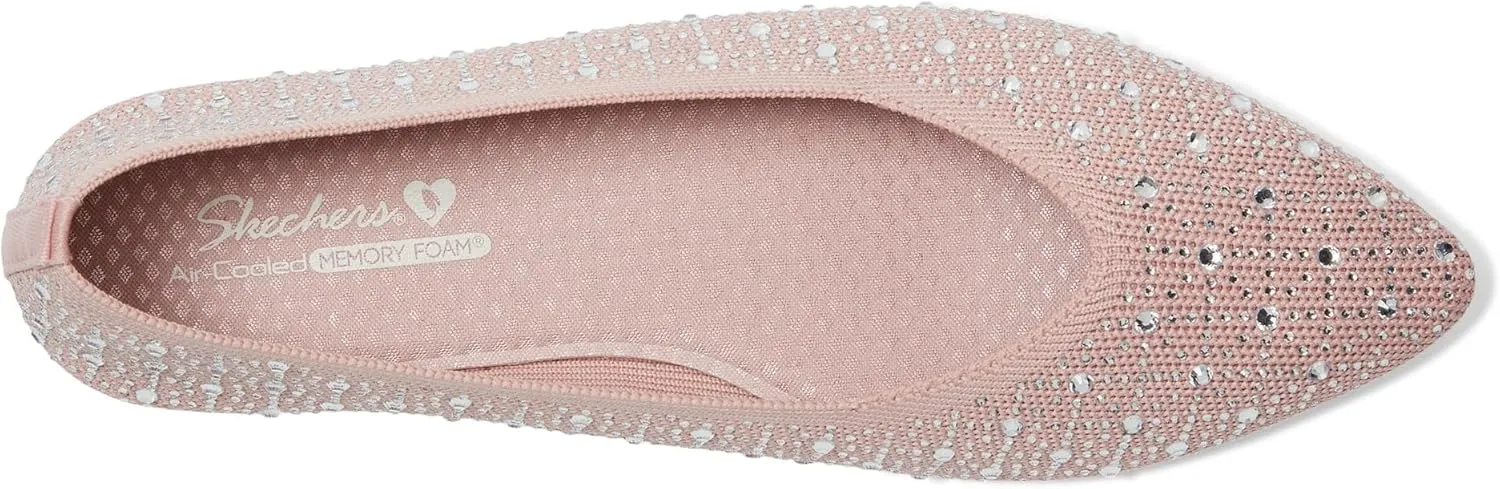 Skechers Women's Cleo Point-Gleam N Glow Ballet Flat