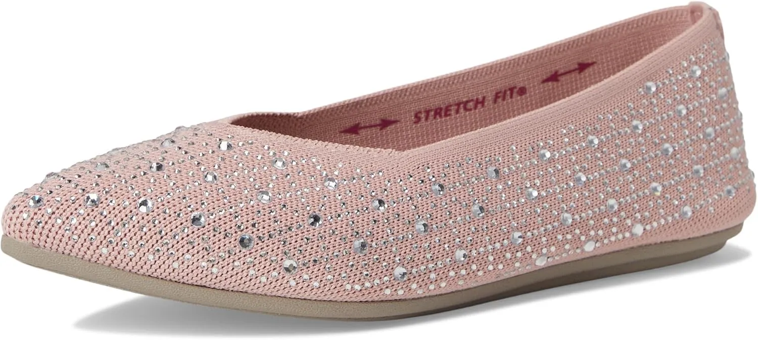 Skechers Women's Cleo Point-Gleam N Glow Ballet Flat