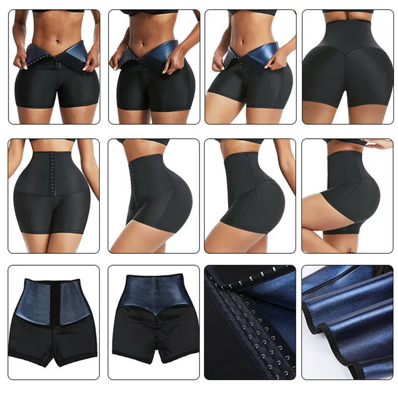 Slimming Waist Trainer Leggings: Sweat & Shape