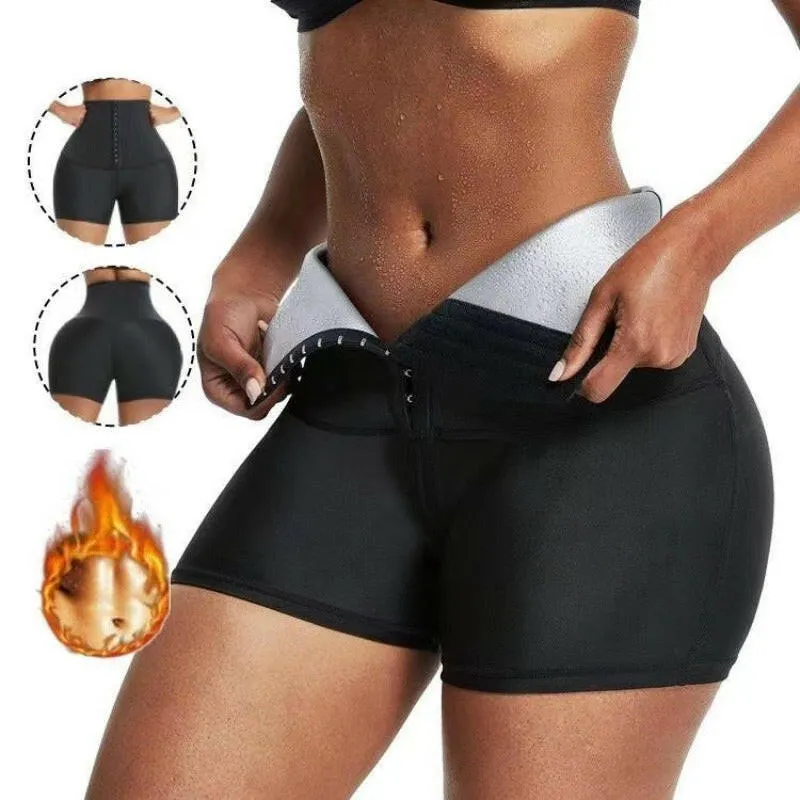 Slimming Waist Trainer Leggings: Sweat & Shape
