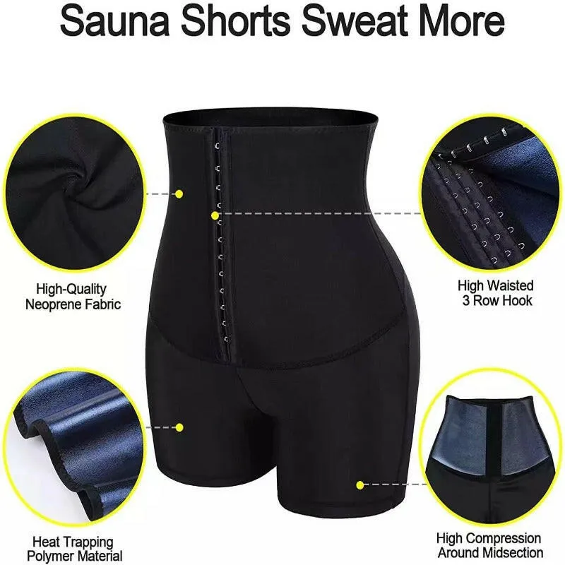 Slimming Waist Trainer Leggings: Sweat & Shape