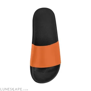 Slip On Beach Slides - Orange