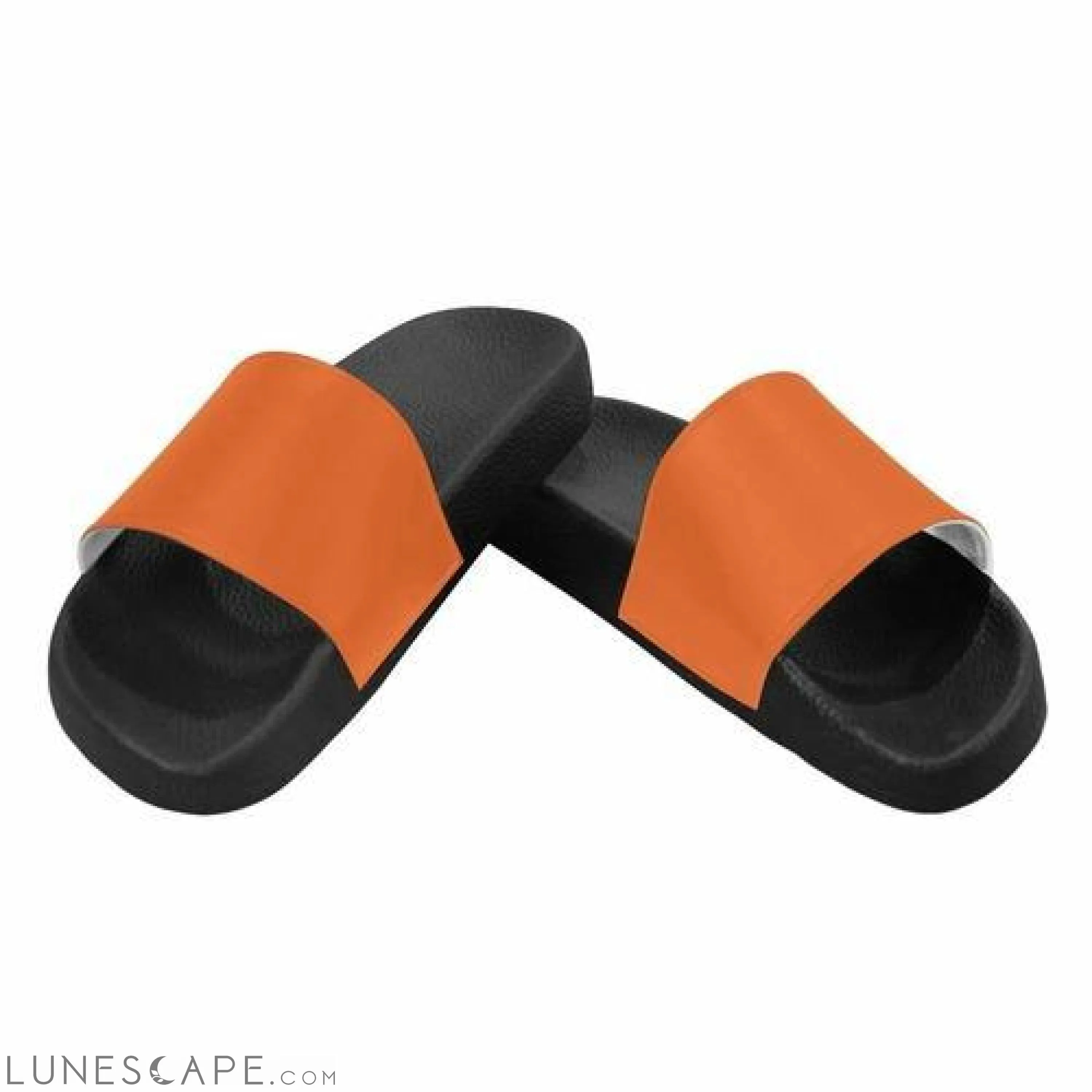 Slip On Beach Slides - Orange