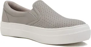 Soda Flat Women Shoes Slip On Loafers Casual Sneakers Memory Foam Insoles Hidden Platform/Flatform Round Toe Croft-G