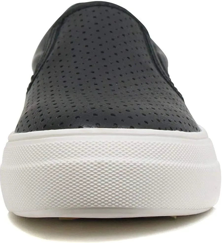 Soda Flat Women Shoes Slip On Loafers Casual Sneakers Memory Foam Insoles Hidden Platform/Flatform Round Toe Croft-G