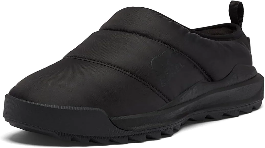 Sorel Women's ONA RMX Puffy Slip-On Shoes - Black, White - Size 12