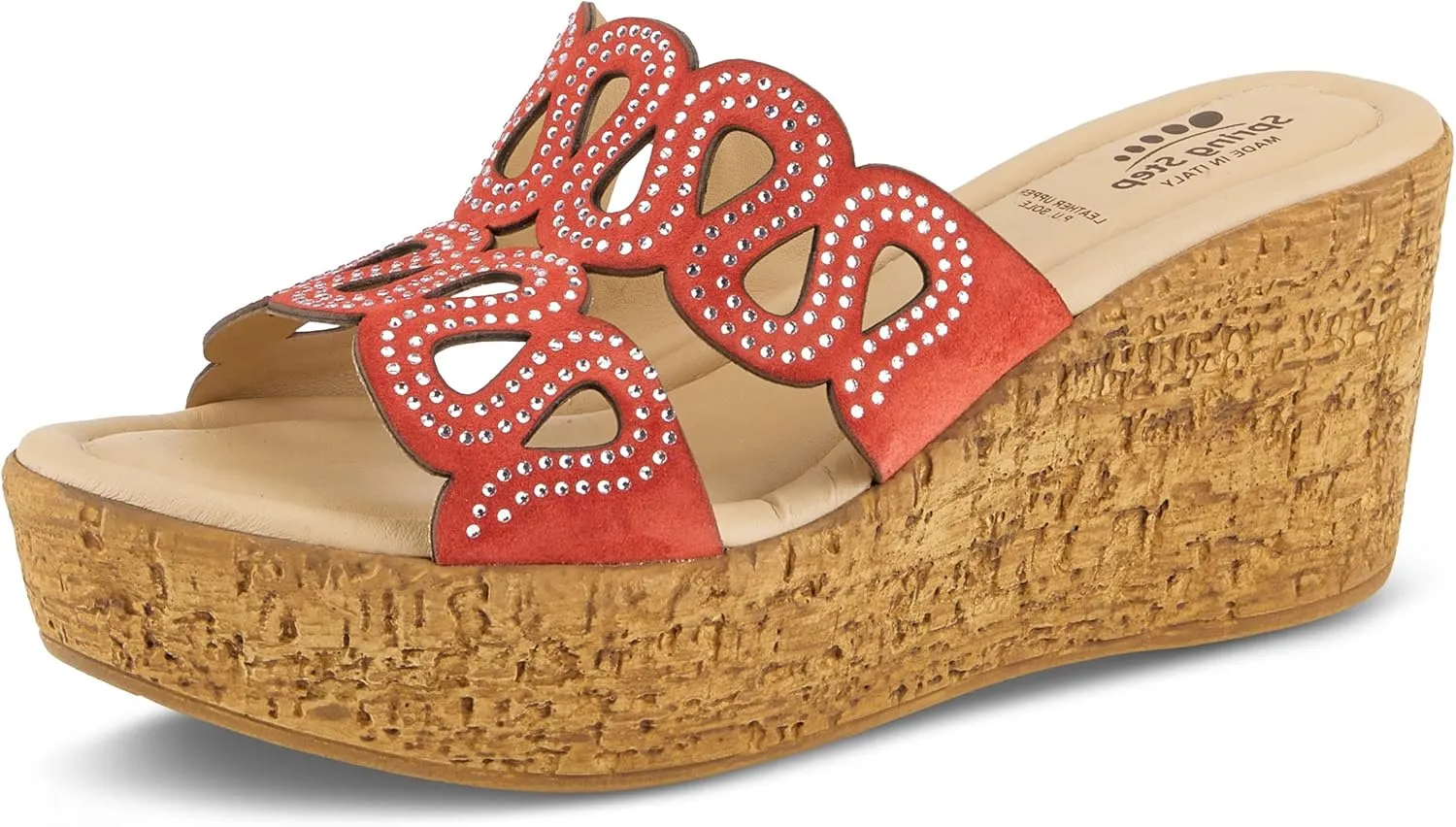 Spring Step Women's Mssteamy Slide Wedge Sandal