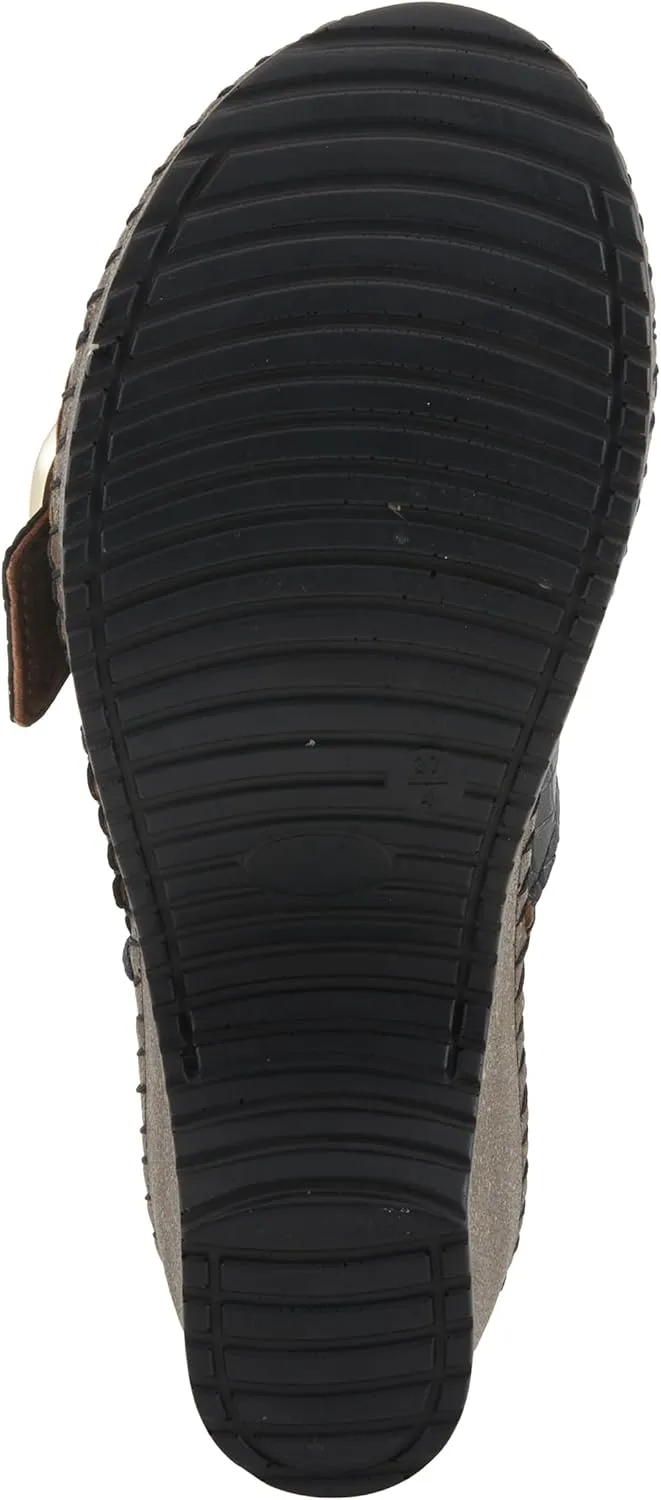 Spring Step Women's Nienna Demi Wedge Slip-On Slide Sandal